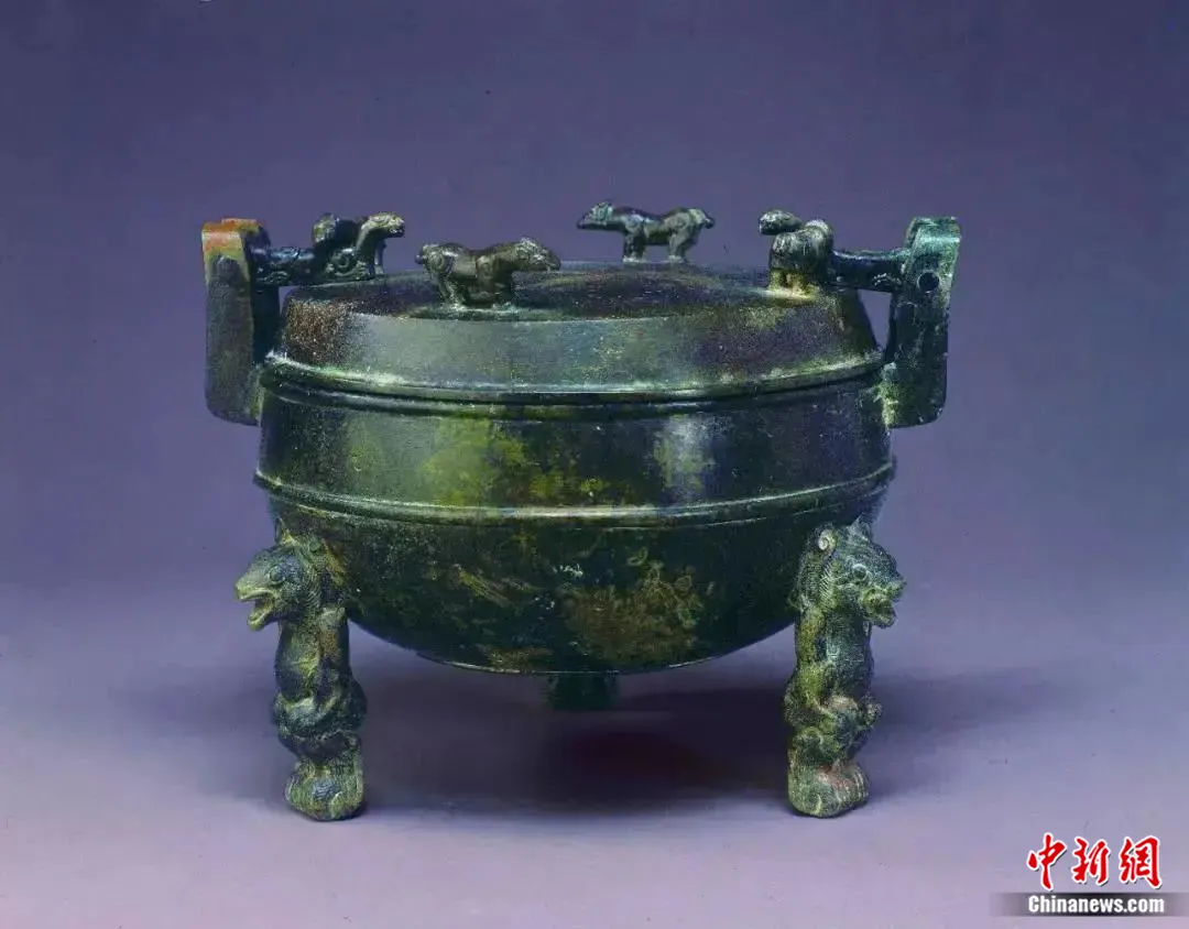 熊足铜鼎。保定文旅供图