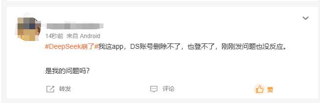 DeepSeek服务再次“宕机”:两天内第三次