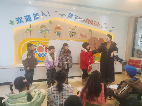 华亭萌娃假期好“趣”处　社区课堂“益”起来