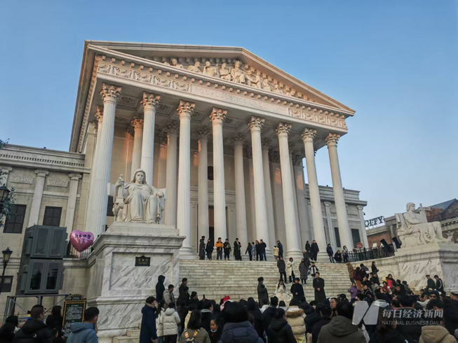 在乐陵搭建出的“旧金山城” 图片来源:每经记者 宋美璐 摄