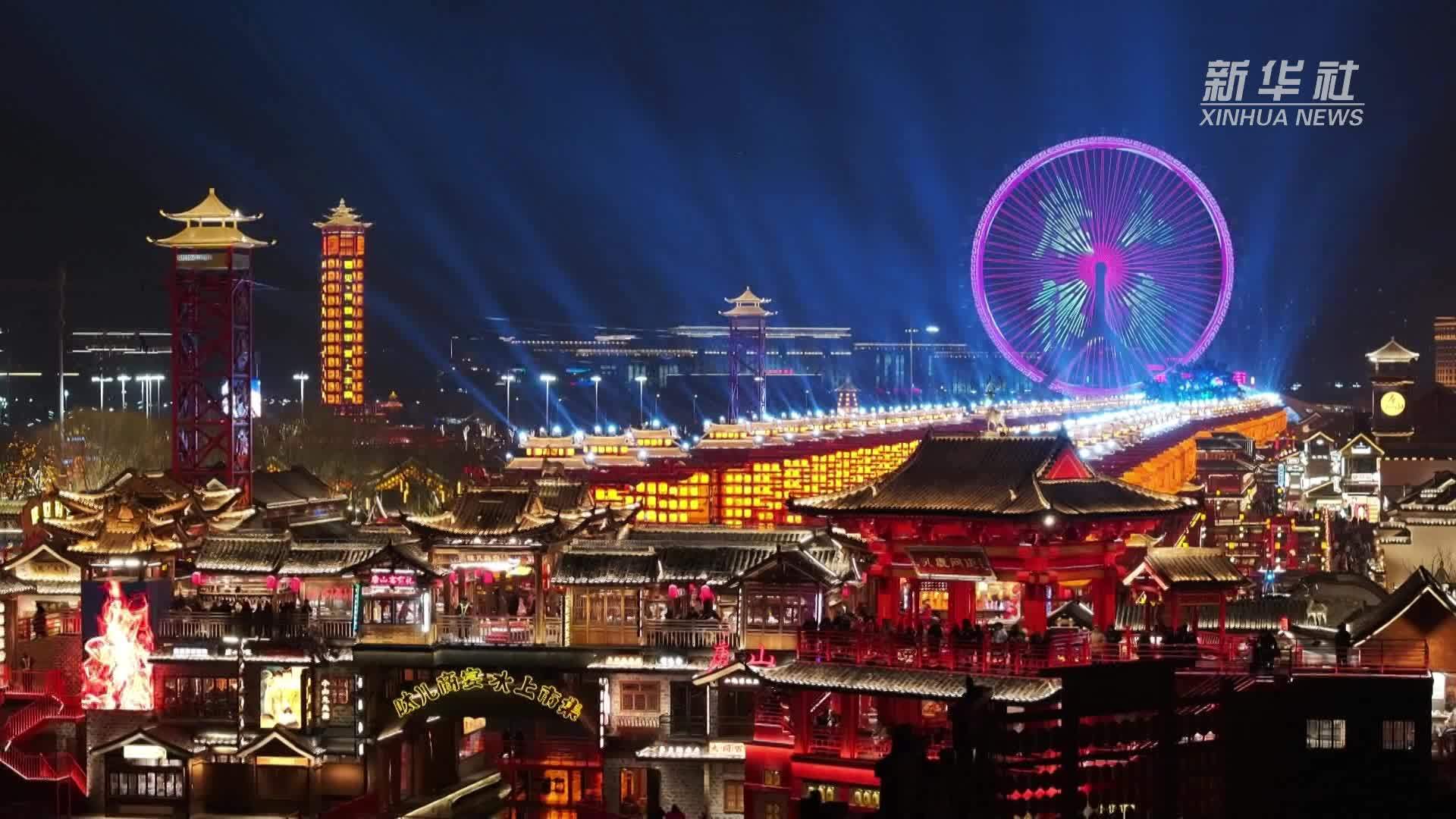 在河头老街沉浸式体验“唐风”春节