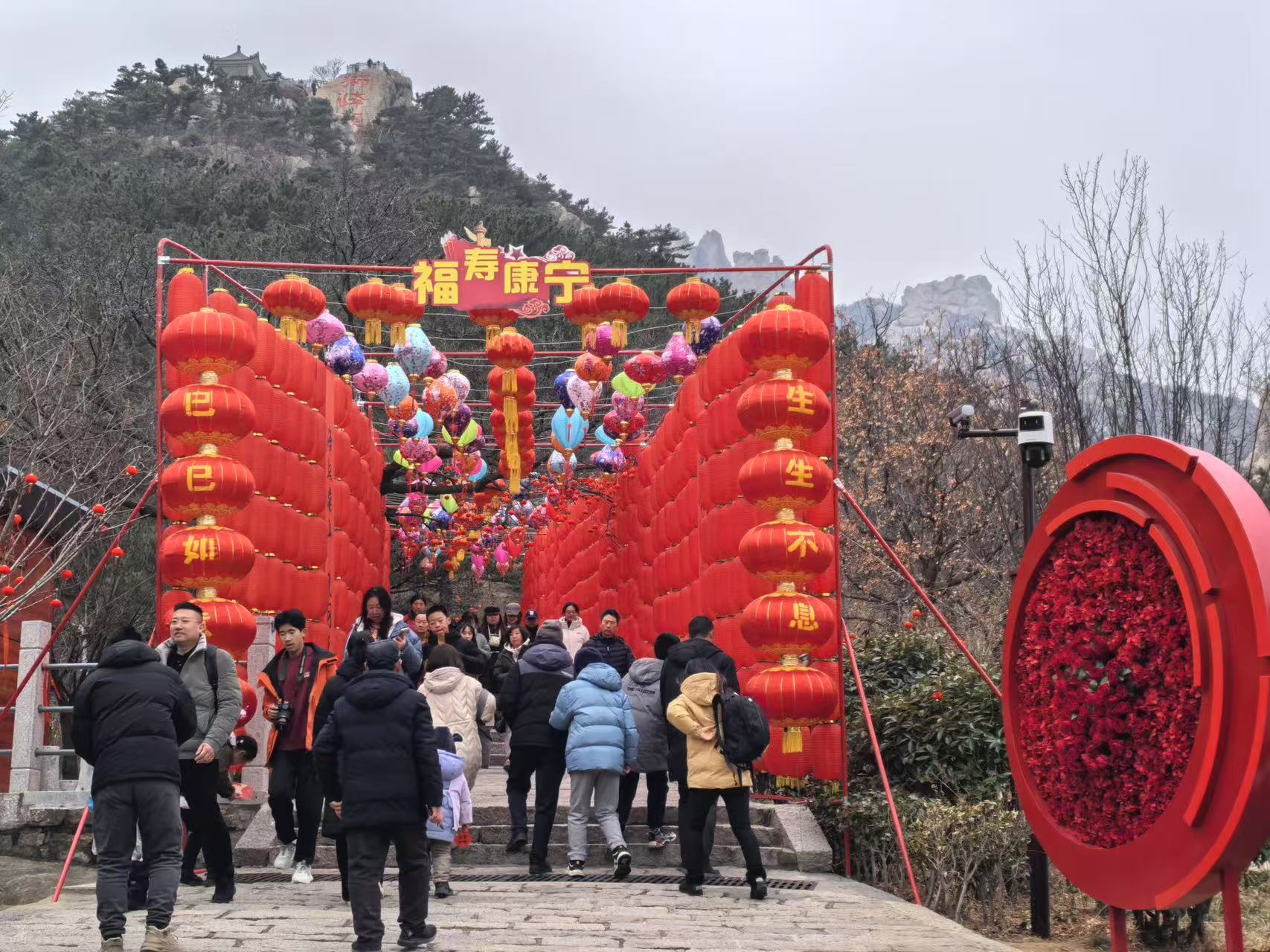 崂山风景区文化盛宴喜迎客来，春节假期累计接待游客近20万人次！