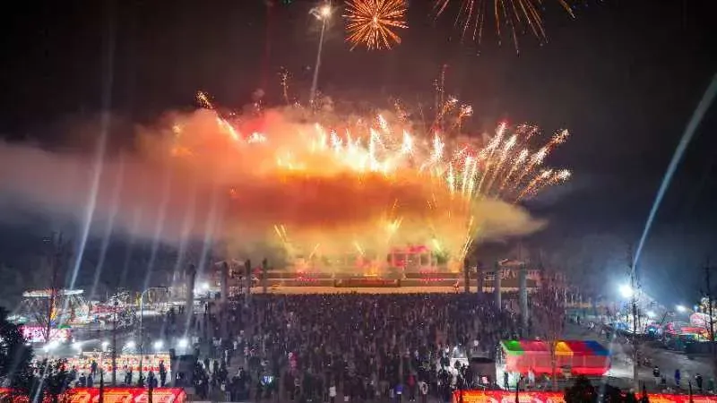 迎蛇纳福,安康喜乐。春节档随州炎帝故里迎来旅游小高峰