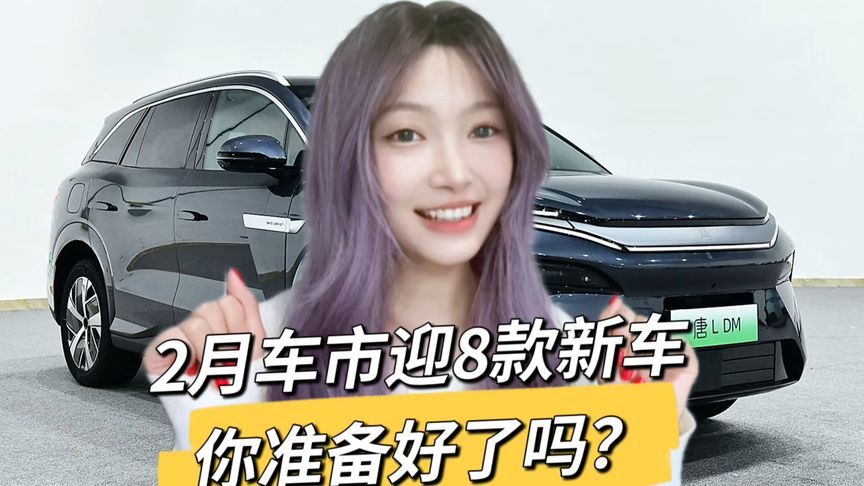 比亚迪汉L/上汽大众新款ID家族，2月这8款新车抢先看