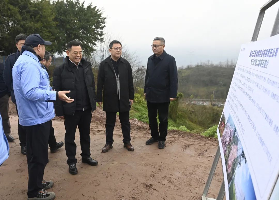 黎勇调研三爱海陵实业有限责任公司项目建设