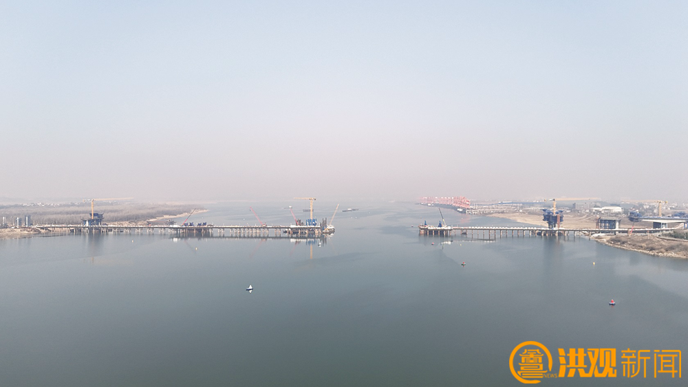 A标昌南大桥主桥37-41#墩全景