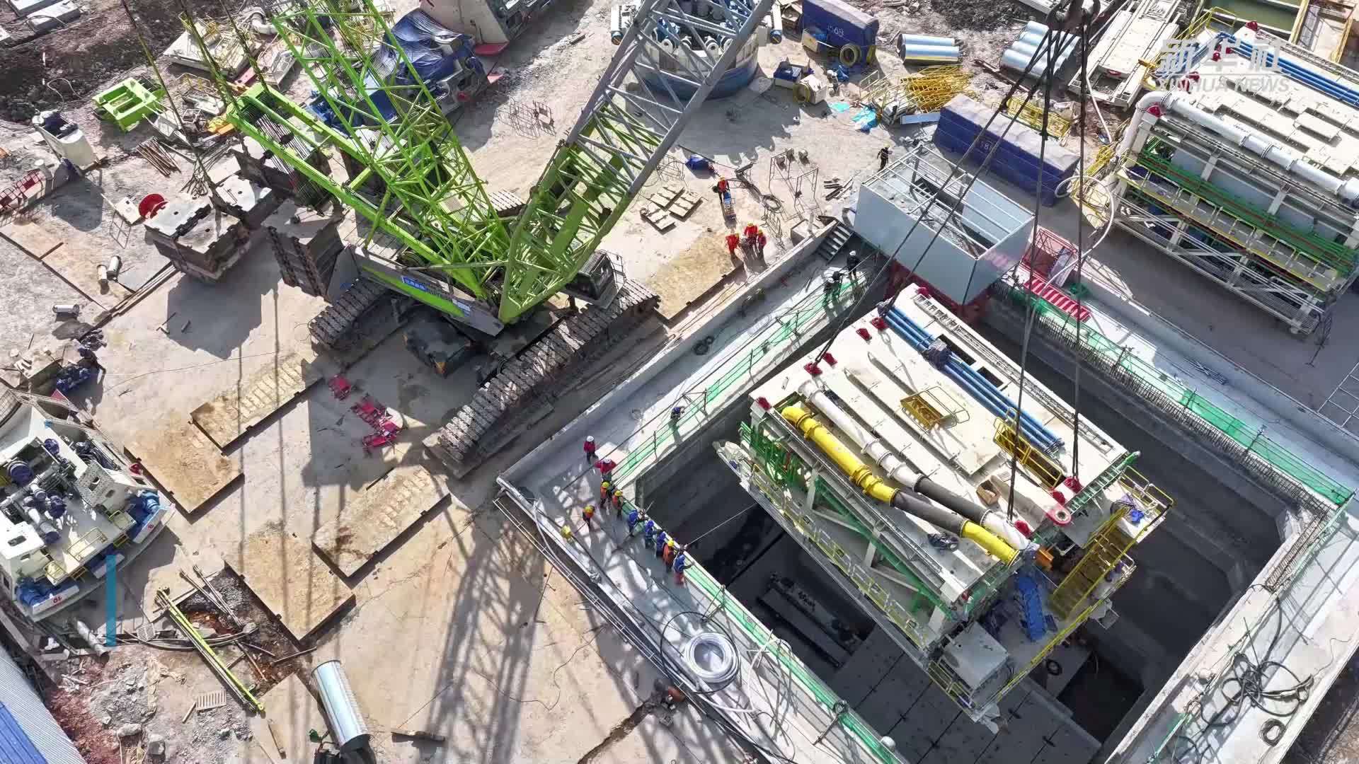 春节假期广南联络线建设持续推进