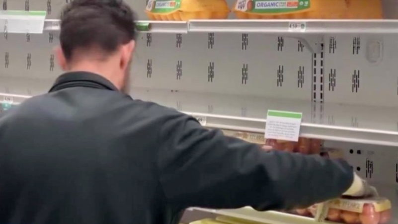 美国发生“蛋荒”超市限购，顾客一次只能购买3盒鸡蛋