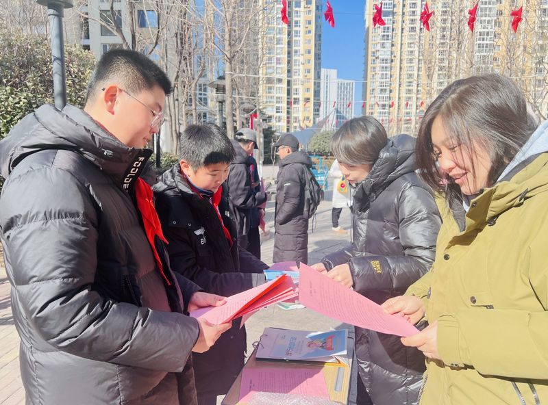 文明餐桌，你我同行——崂山育才学校初中部2024级七班、2024级八班社会实践活动成功举办