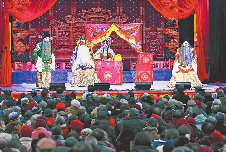 春节期间，赣剧演出场场火爆。