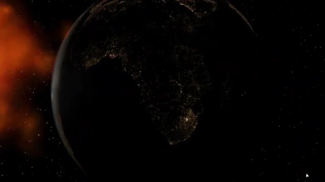 模拟下，看见没有，这就是我们的地球