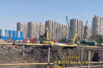 开工啦|实探华润&金茂&建发桃浦项目 正在紧锣密鼓施工中