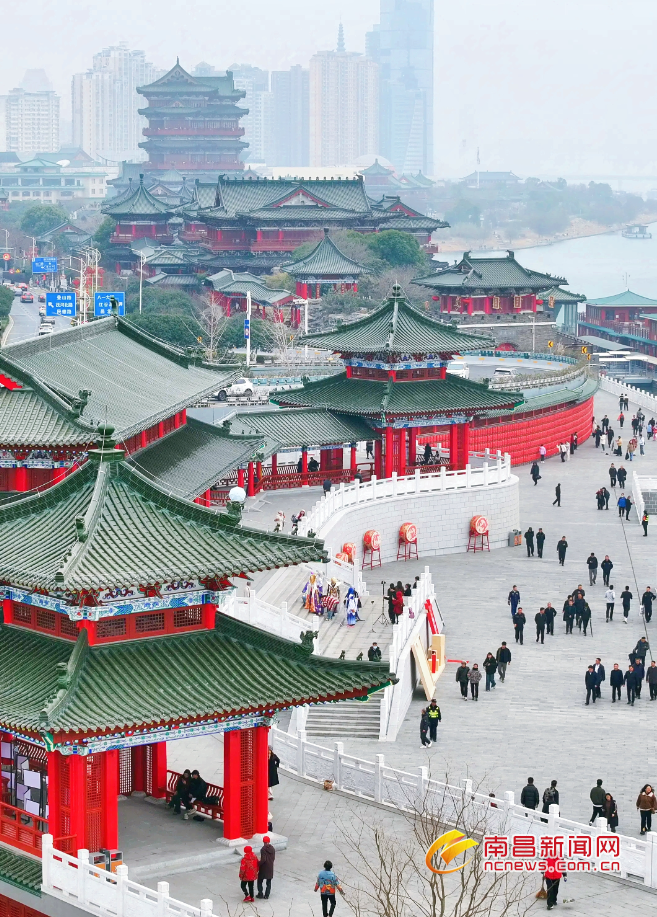 南昌滕王阁北扩区域：感受历史和人文之美（图）