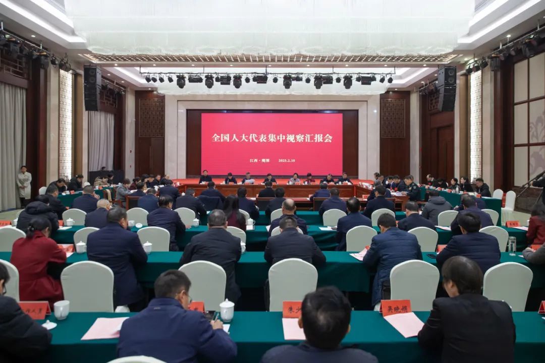 江西省全国人大代表开展集中视察活动