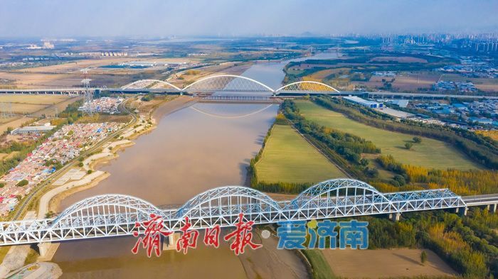 项目强省会｜已建成跨黄通道21处，济南一年4座大桥上跨黄河天堑
