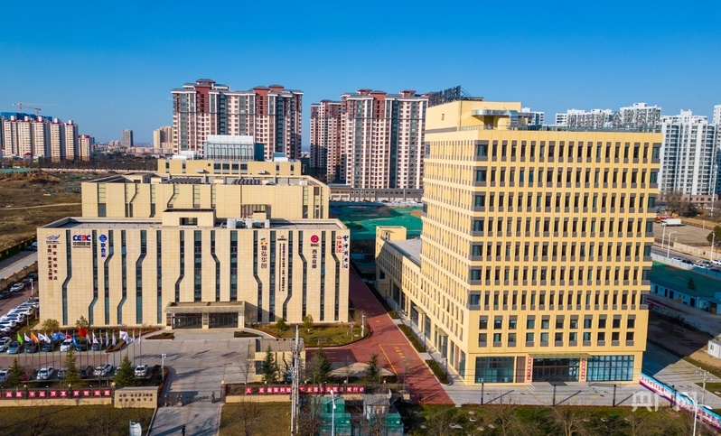 国家数据中心集群(甘肃·庆阳)“东数西算”产业园资源调度区(央广网发 庆阳市委宣传部供图)