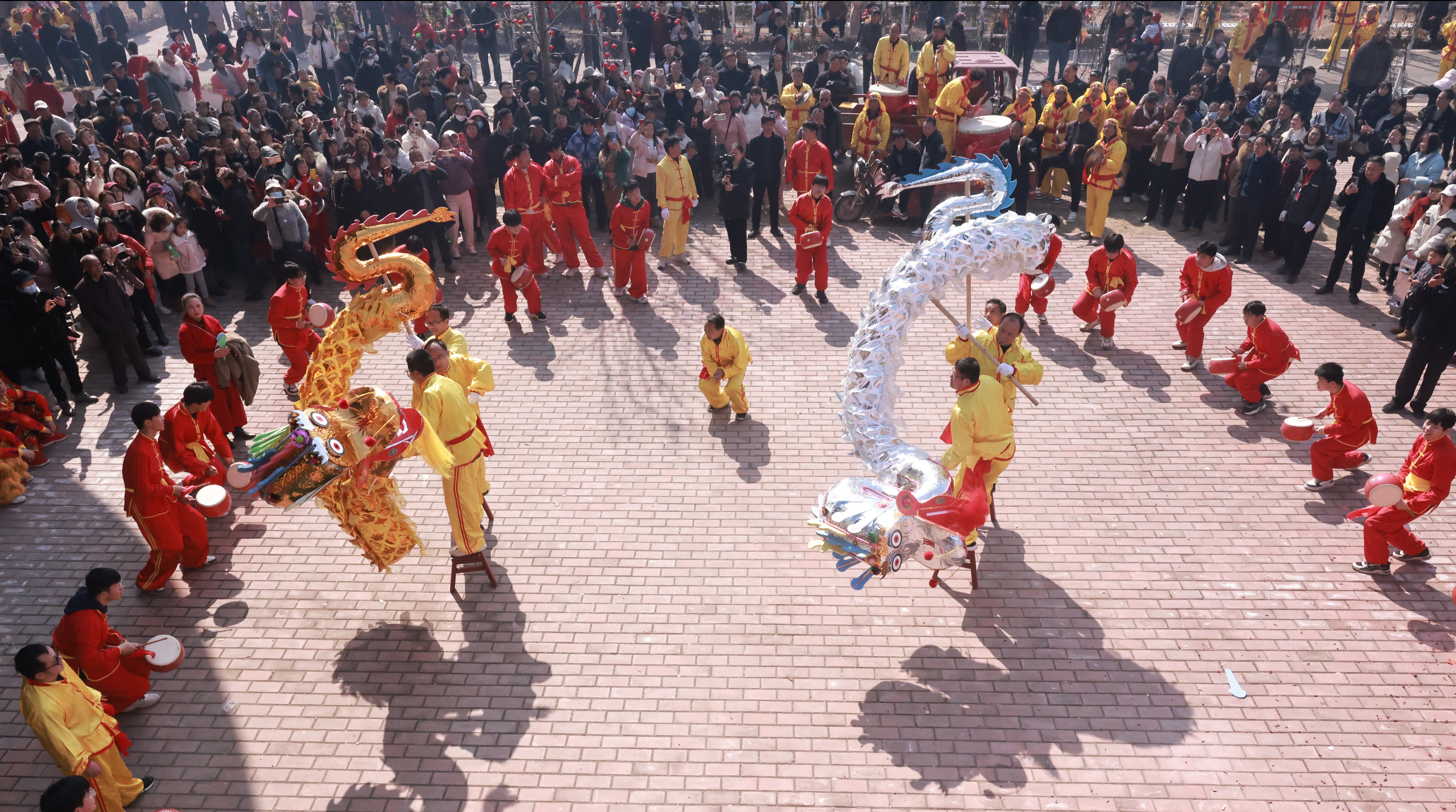 元宵非遗闹新春 云梦龙舞喧天上演“稀世珍宝”