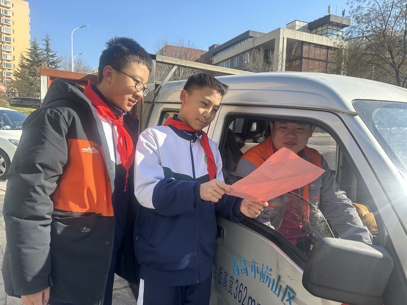 文明餐桌，你我同行——崂山育才学校初中部2024级七班、2024级八班社会实践活动成功举办