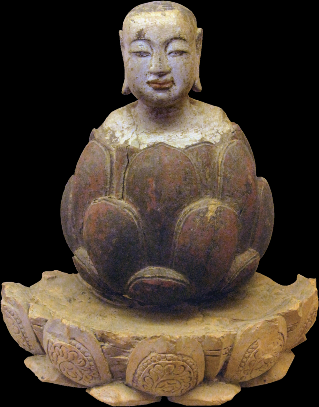 越南的莲化童子佛（14-15世纪）