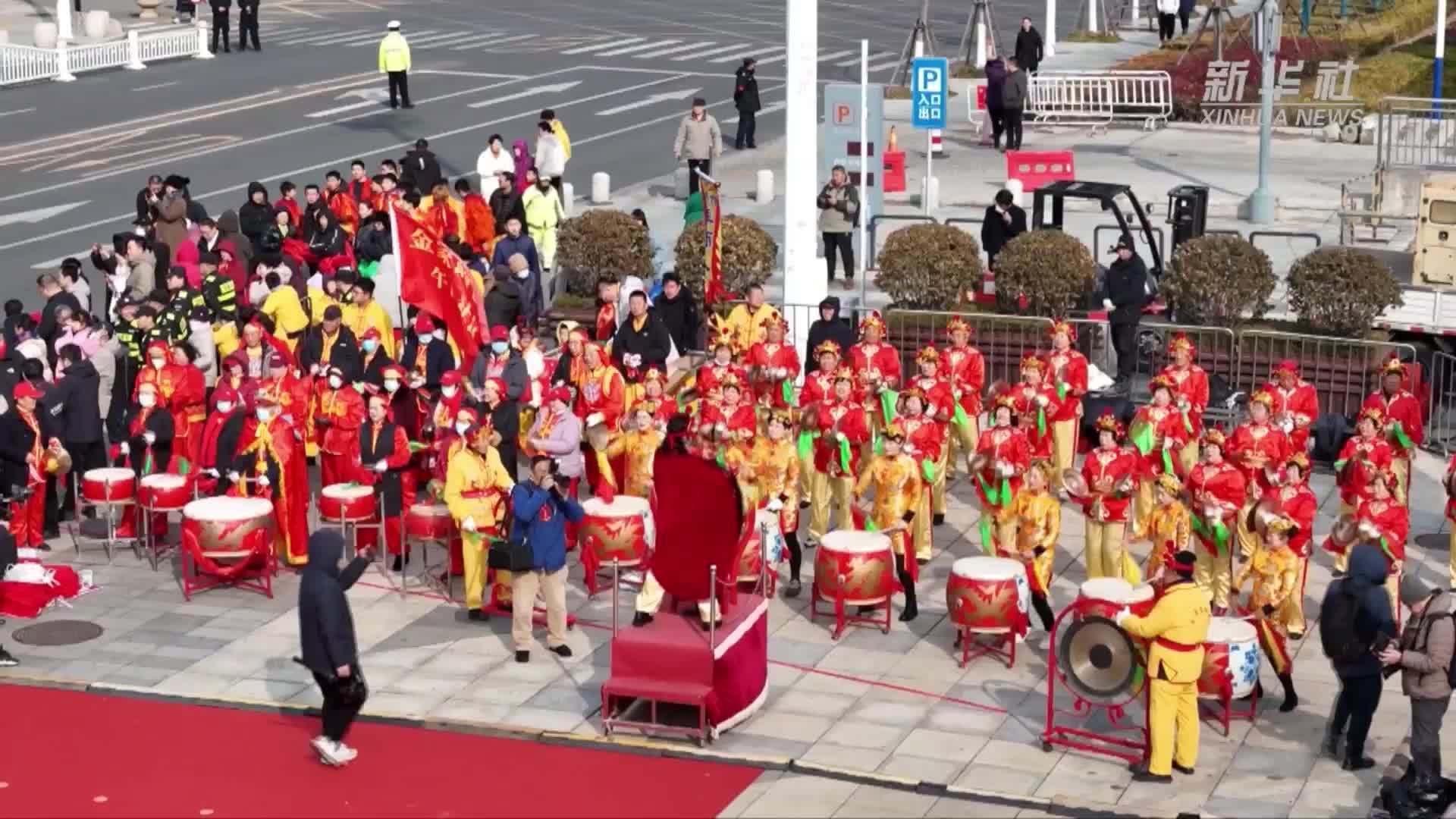 山东青岛：非遗贺新春 欢庆幸福年