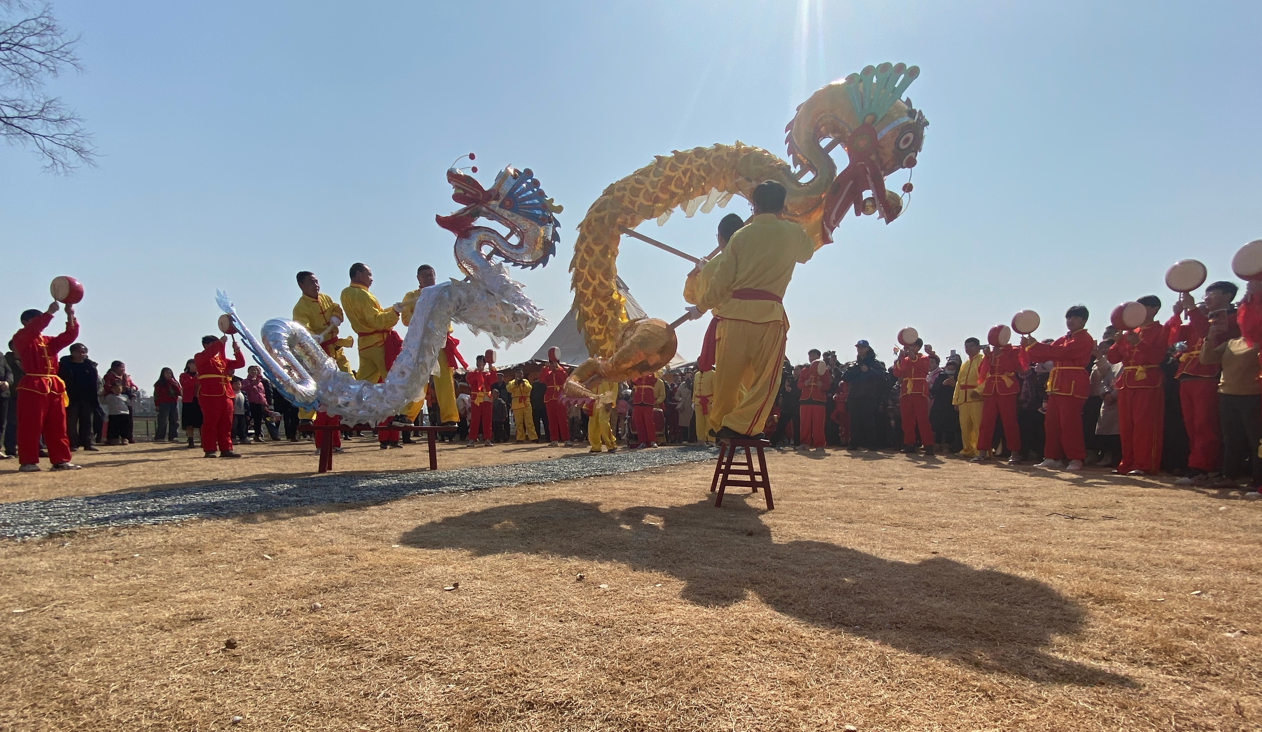 元宵非遗闹新春 云梦龙舞喧天上演“稀世珍宝”