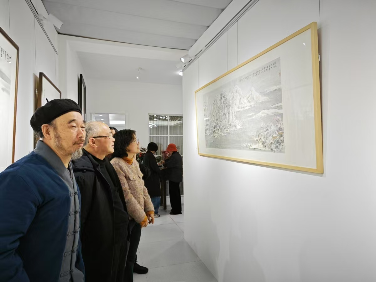 墨随心境，丹青绘人生，“程一翁中国画展”老外滩启幕