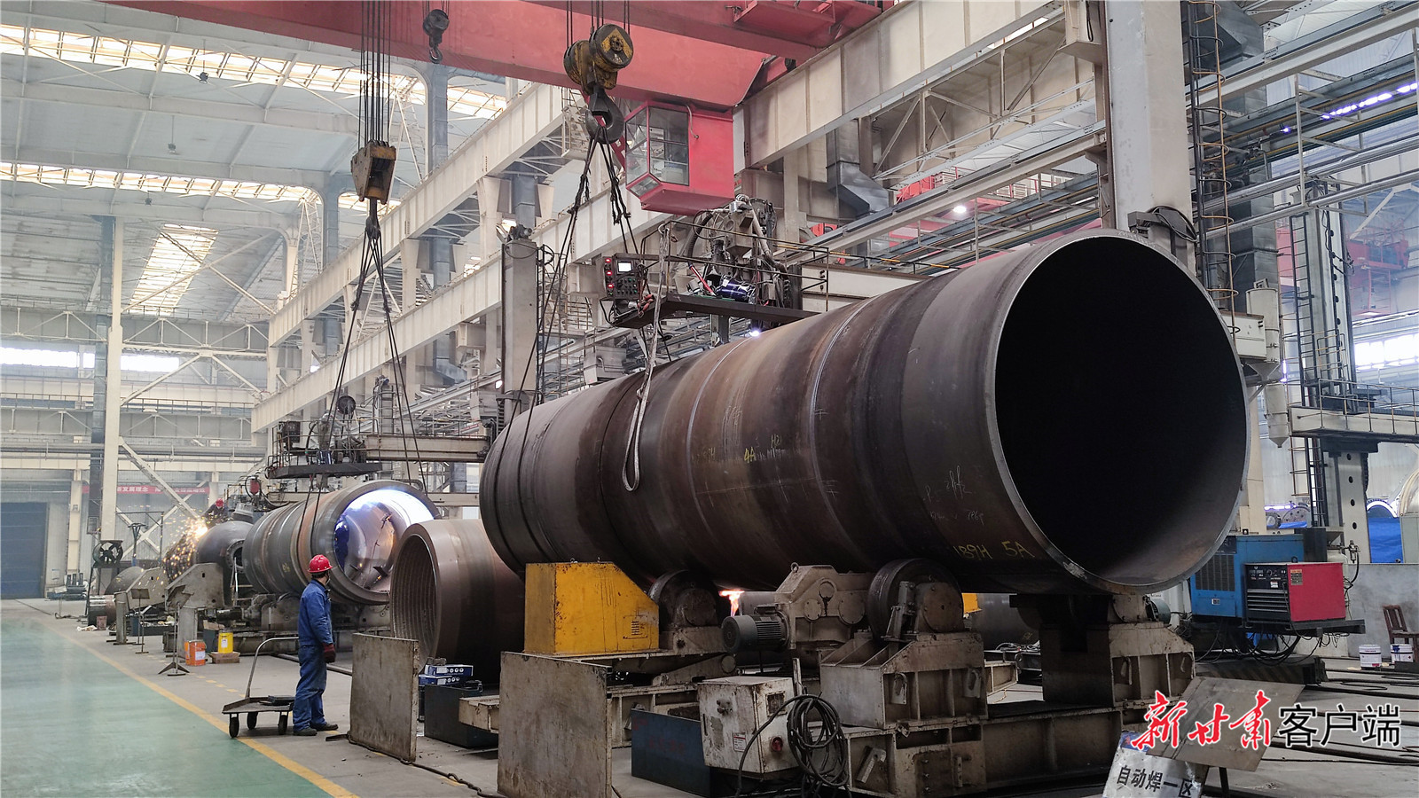 兰石重装炼化分公司生产现场