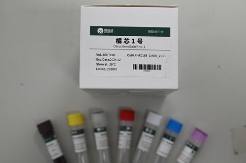 西南大学国家柑桔品种改良中心，世界首款柑橘液相育种芯片——“橘芯1号”。记者 谢智强 摄