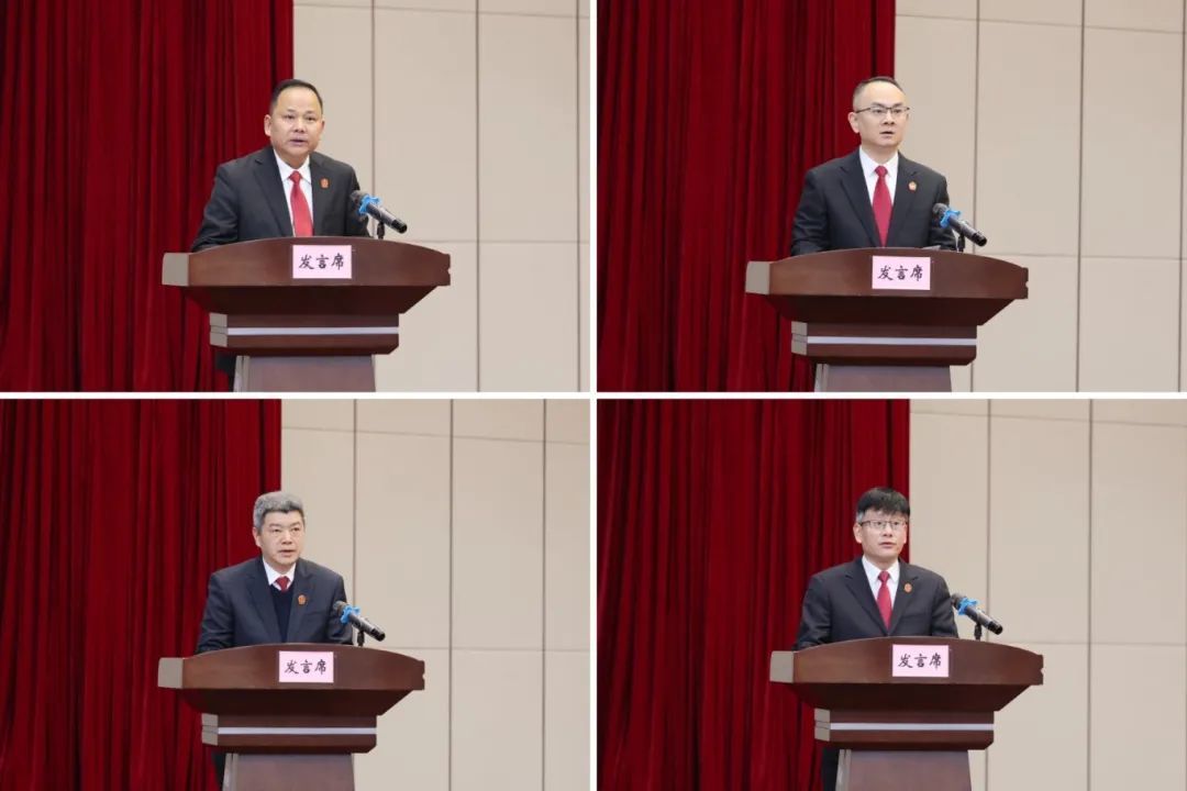 部分中级法院院长现场述职
