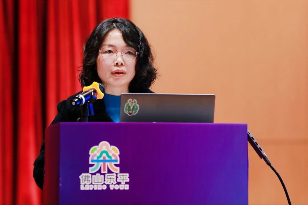 图：乐平镇副镇长林史娴结合乐平镇2025年教育工作的重点任务，提出期望和要求