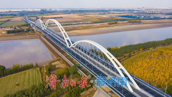 项目强省会｜已建成跨黄通道21处，济南一年4座大桥上跨黄河天堑