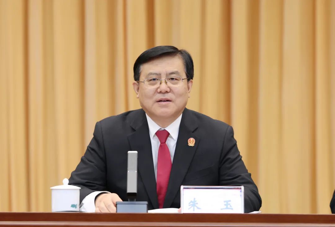 湖南高院党组书记、院长朱玉讲话