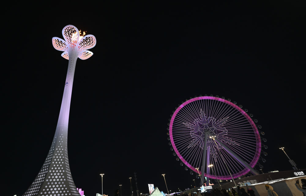 ↑闭幕式分会场。