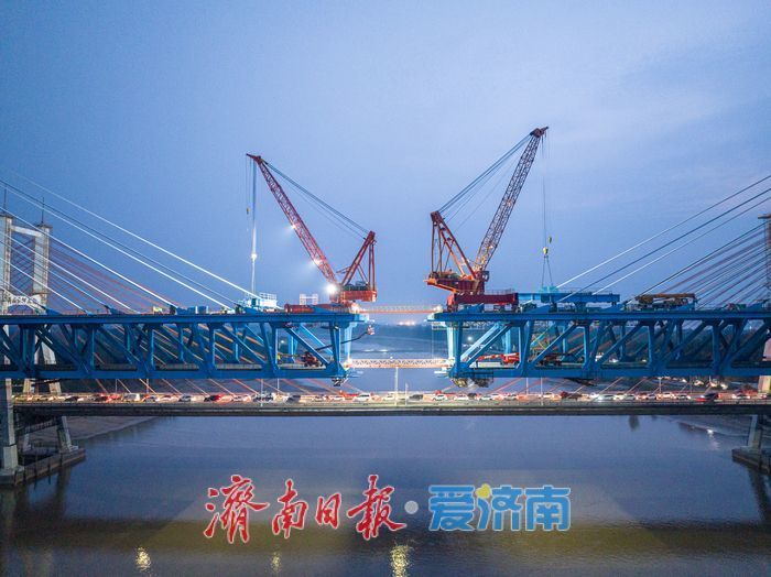 项目强省会｜已建成跨黄通道21处，济南一年4座大桥上跨黄河天堑