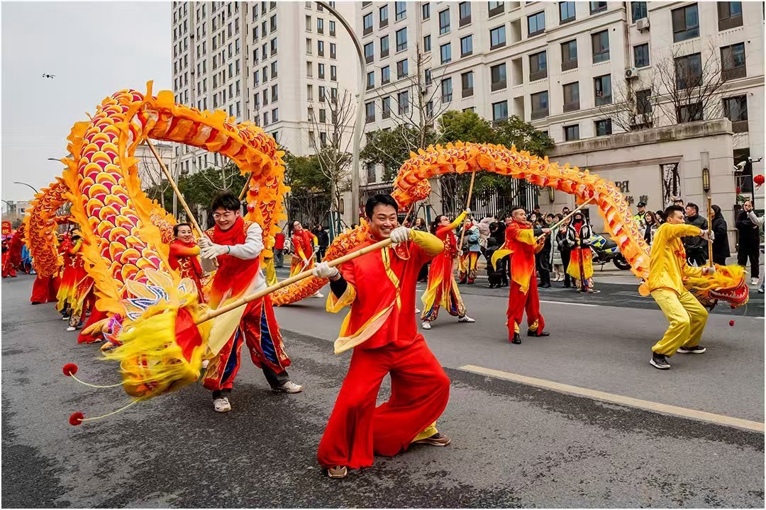 江苏响水：精彩民俗闹元宵 传承非遗幸福节