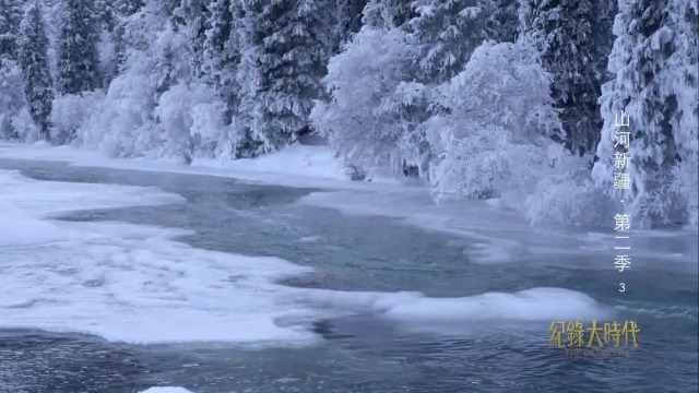 天山中部，新疆水量储备最丰富的山区，伊犁河就是发源于此