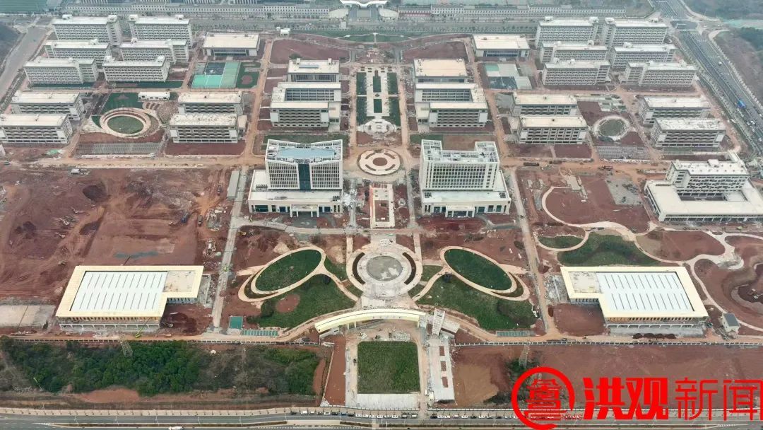 南昌医学院九龙湖校区今年上半年投入使用