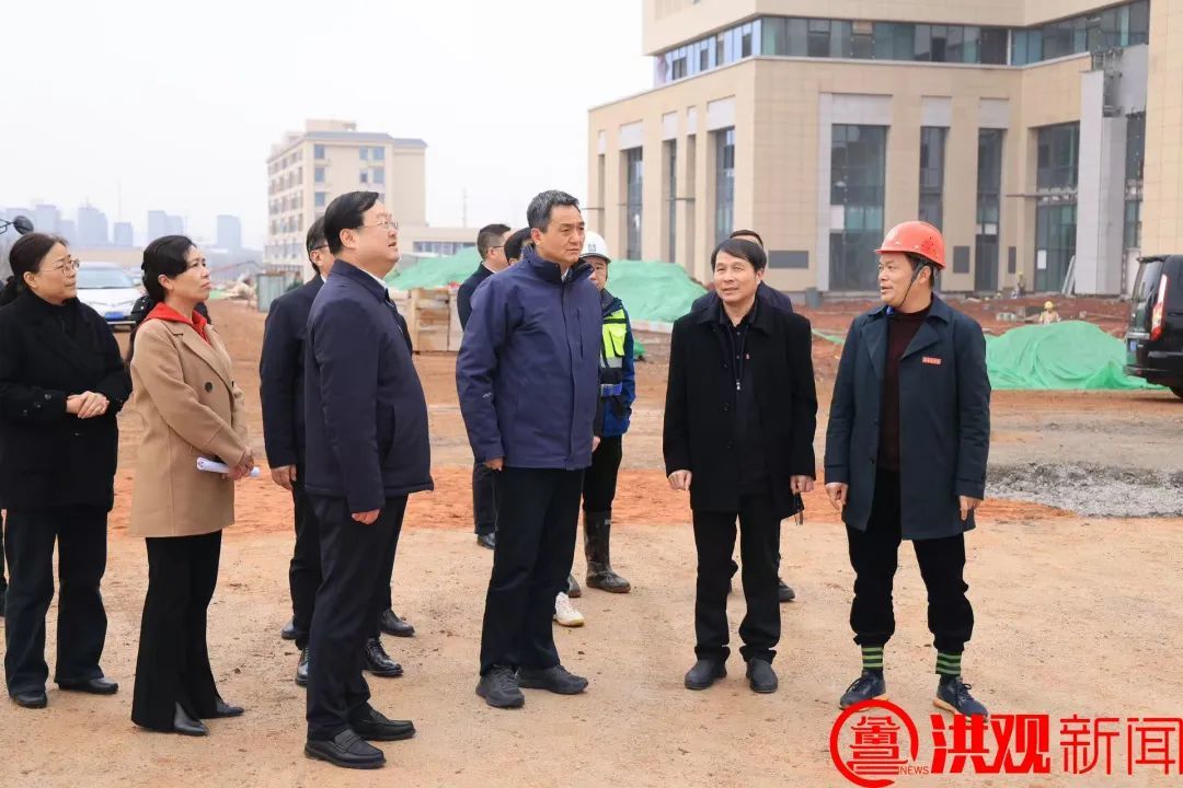 李红军调研南昌医学院九龙湖校区建设情况