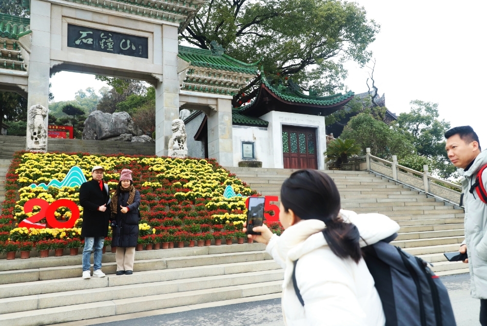 九江湖口县：上春山 风光好 游人醉