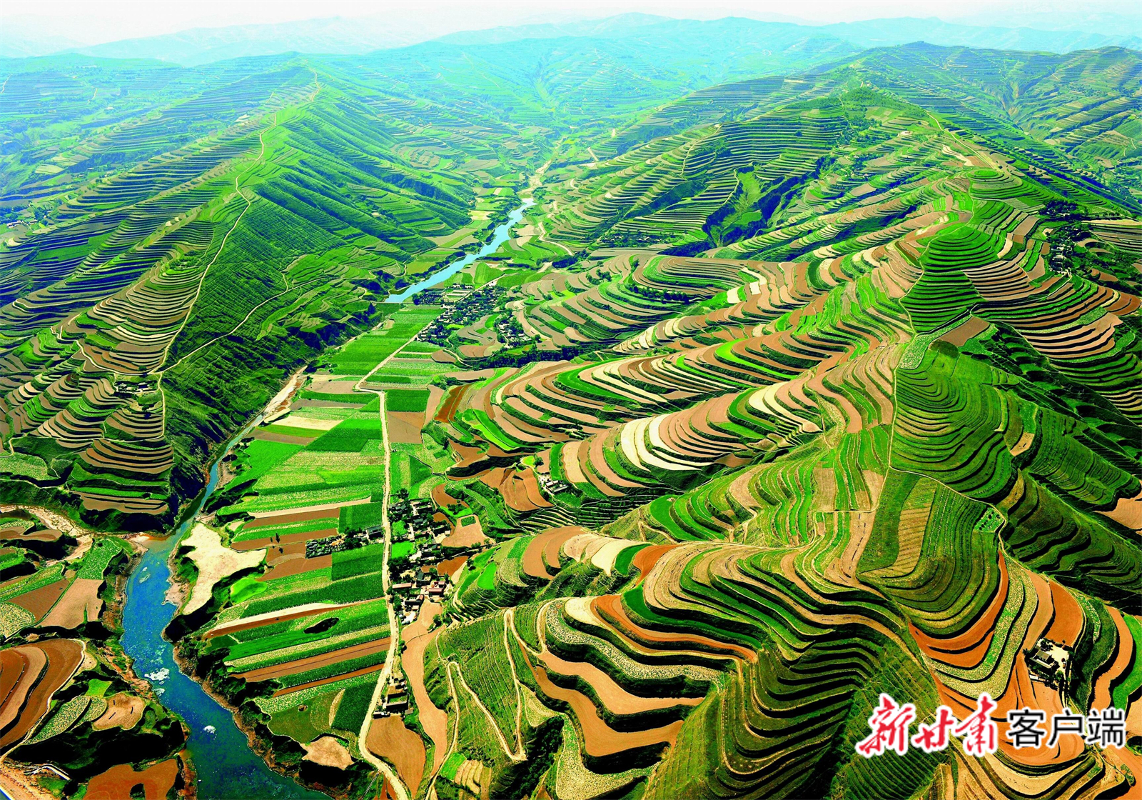 定西市安定区青岚乡小流域综合治理　资料图