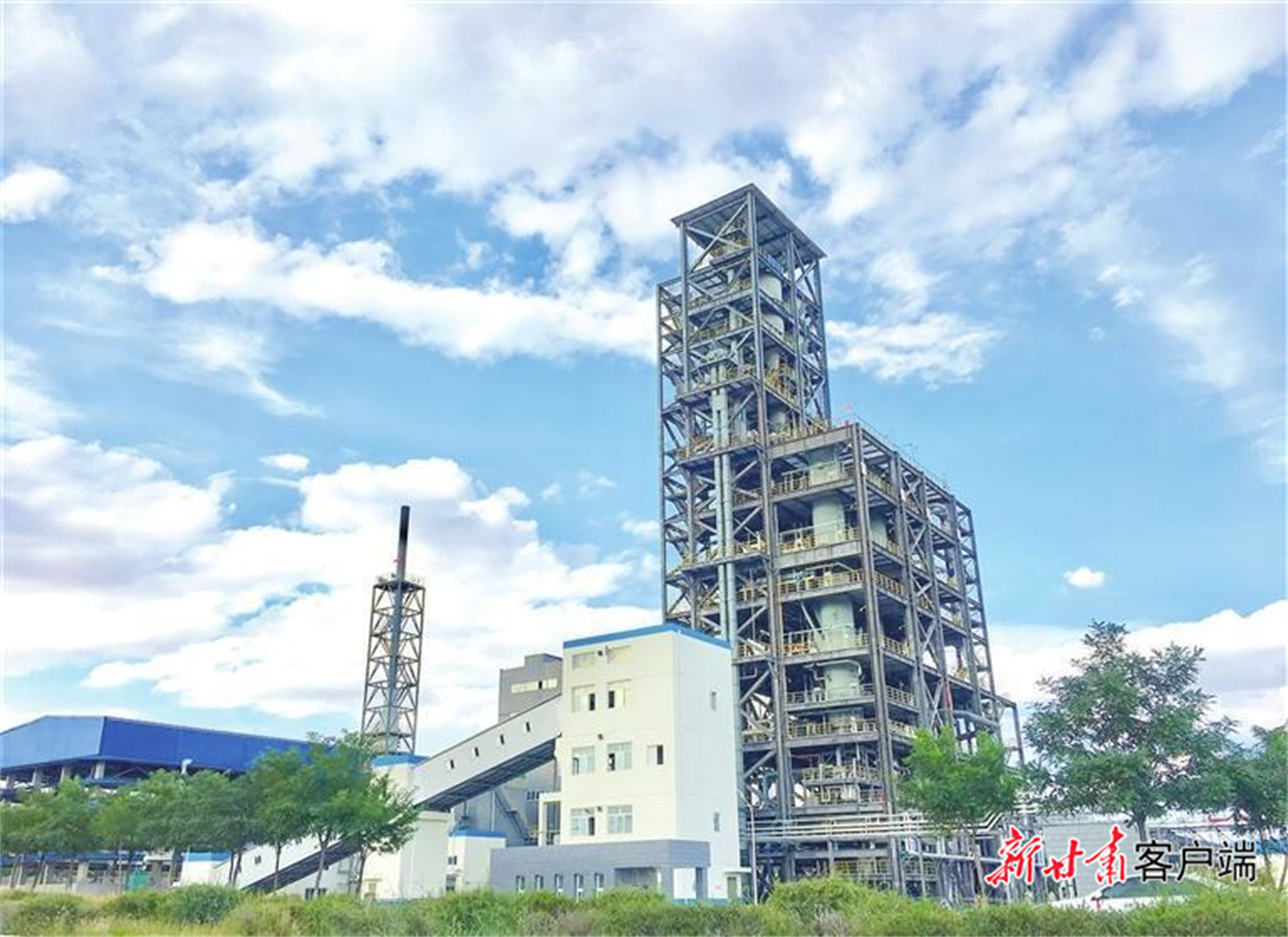 兰石集团加压循环流化床煤气化成套技术及装备　（资料图）