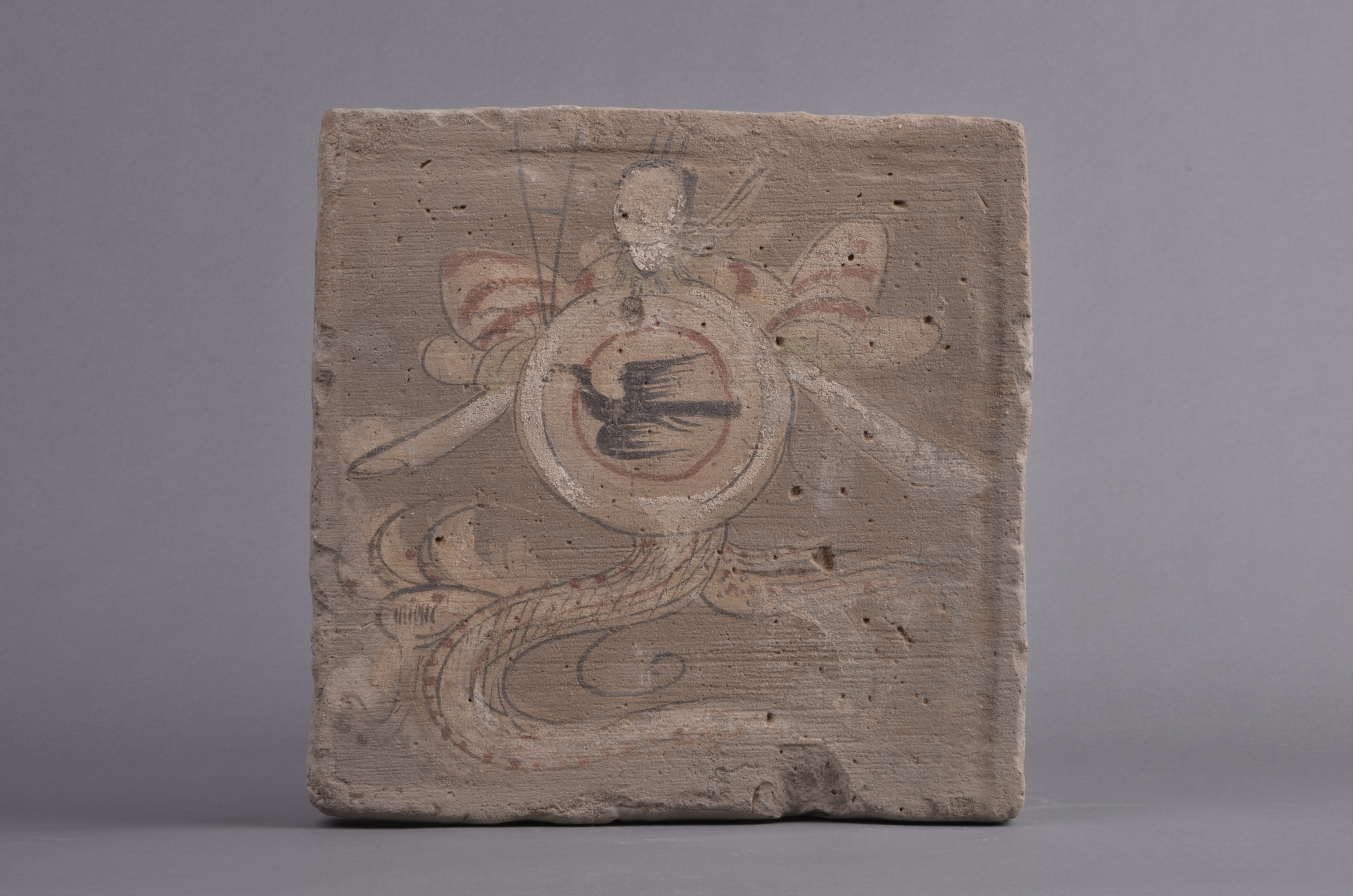 伏羲画像砖(敦煌市博物馆 供图)