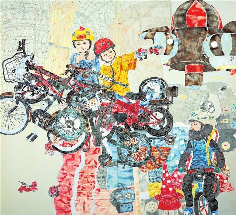 闲趣无穷　（中国画）　赵红星