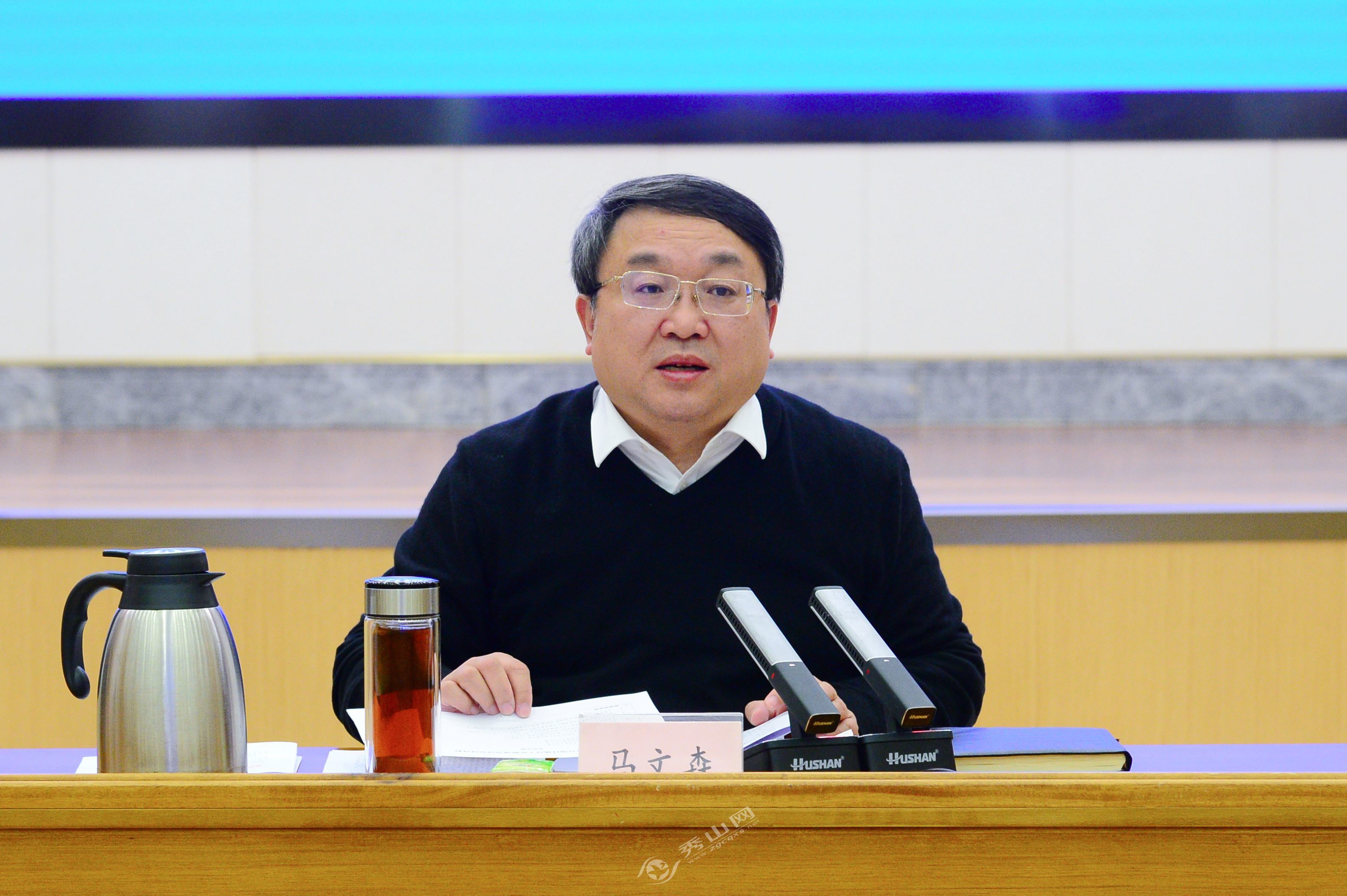 县委书记马文森讲话