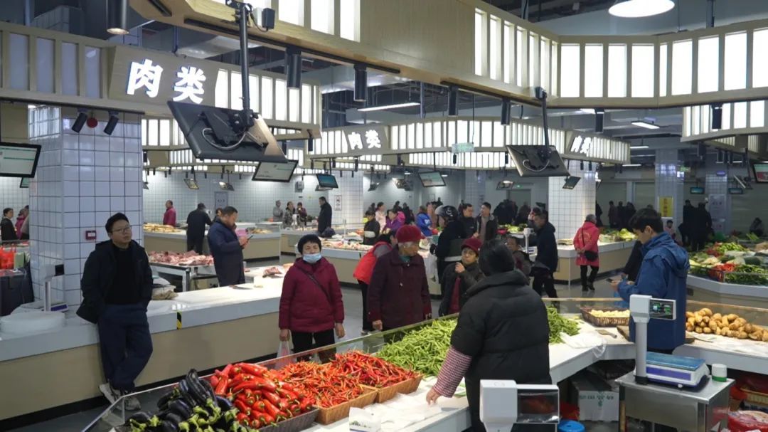 买菜也能溯源！新余渝水毛家智慧农贸市场正式开门迎客