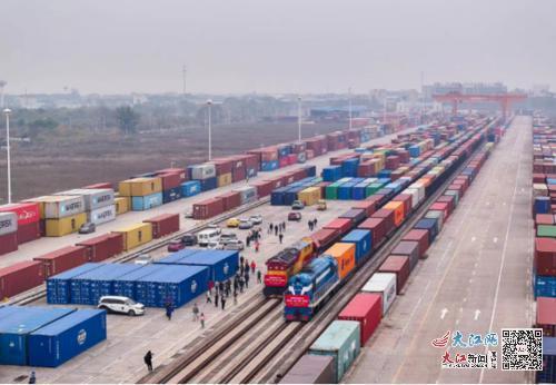 南昌国际陆港。