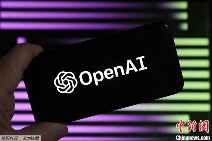 资料图：OpenAI公司的标识。