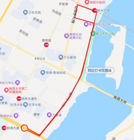 2月14日起，南昌网红打卡双层巴士线路优化调整