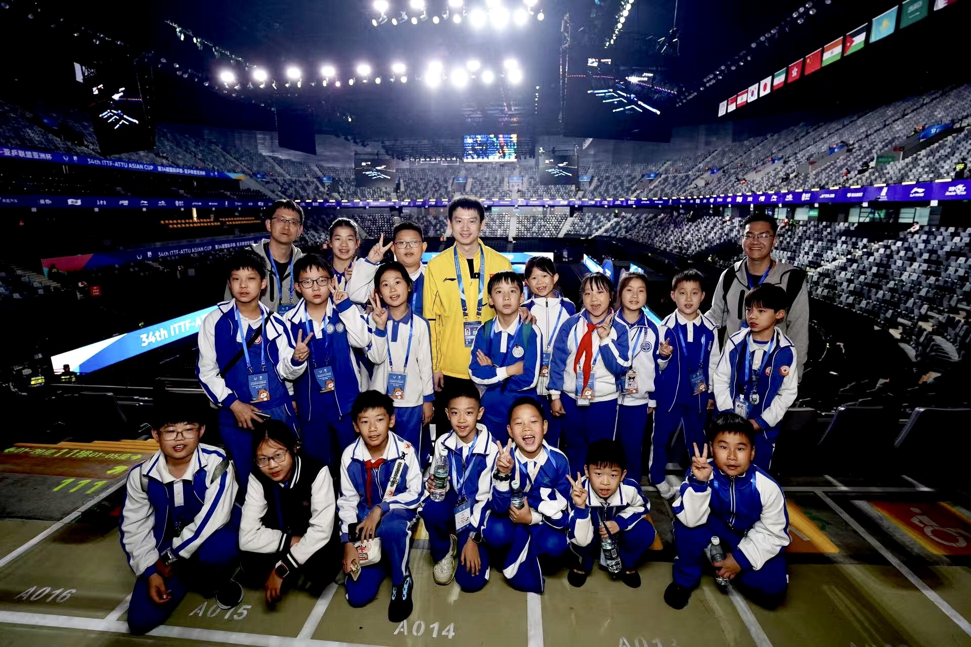 亚洲杯第二课堂:以乒乓为媒,为青少年成长注入体育精神