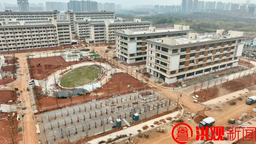 南昌医学院九龙湖校区今年上半年投入使用